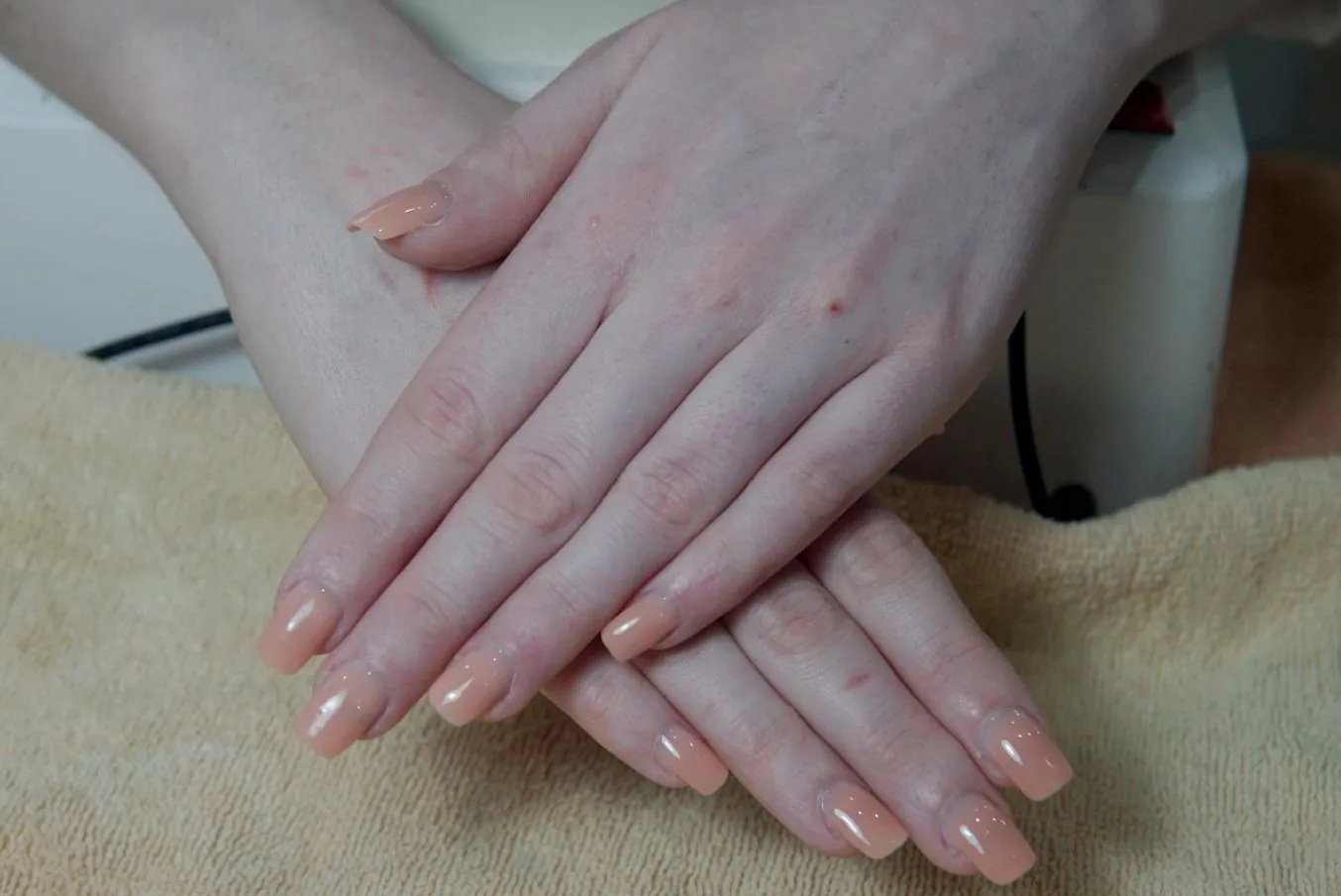 Natural manicure at Metamorphosis near BTS Nana